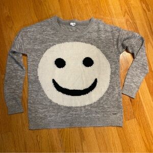 Garage Heather Gray Knit Sweater